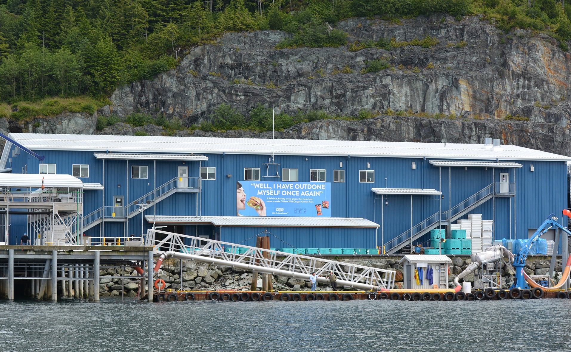 Trident's Ketchikan, Alaska processing facility